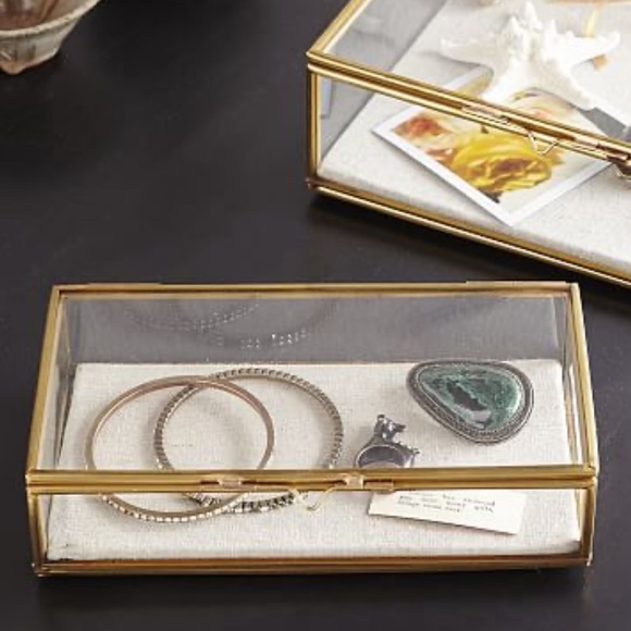 West Elm Rectangle Glass Shadow Boxes